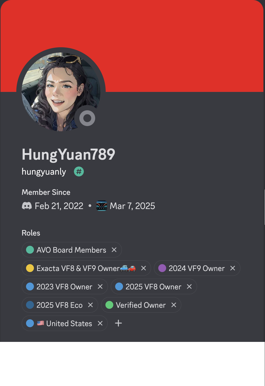 Natalie Ly — Discord profile